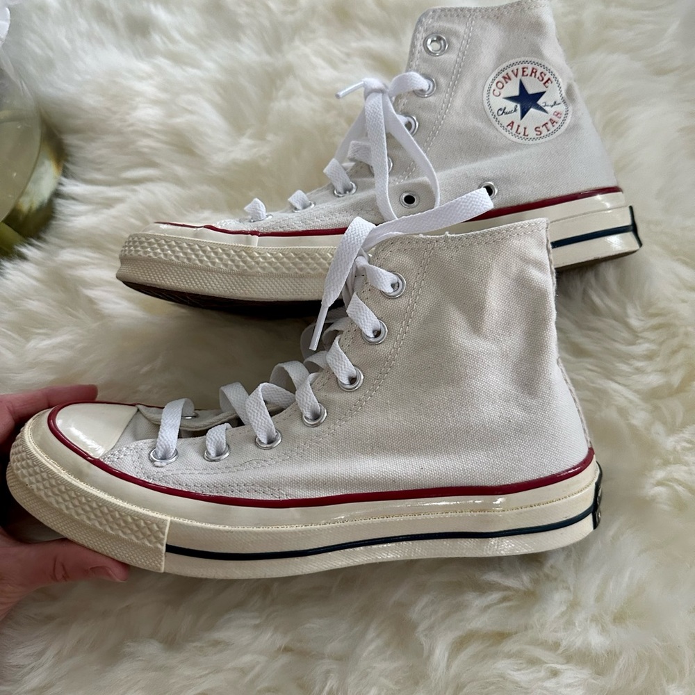 White High Top Converse